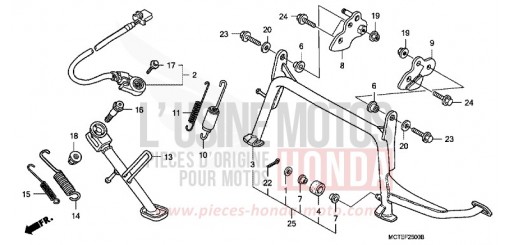 BEQUILLE FJS600A7 de 2007